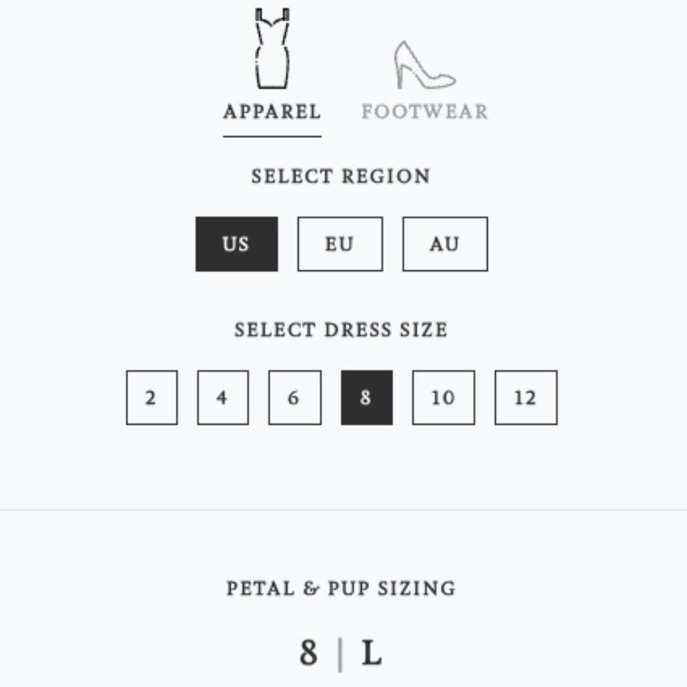 SOLD NWT Petal and Pup Halter Sleeveless Black Top, Andrea, size 8 (L) - Picture 4 of 4